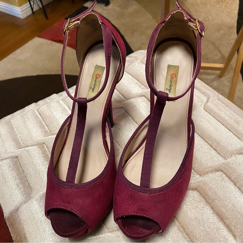 Ladies platform, open toe sandals